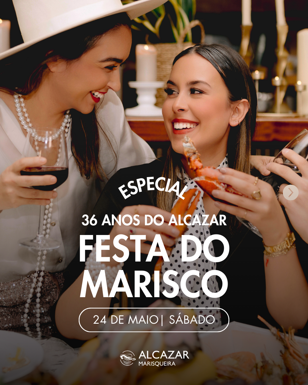 Festa de Marisco Especial Aniversário | 24 de Maio