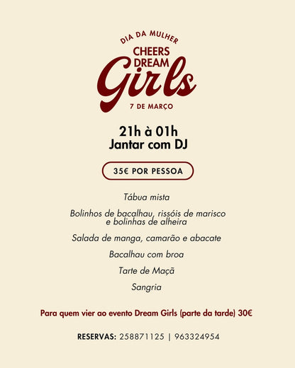 Cheers and Beats Dream Girls